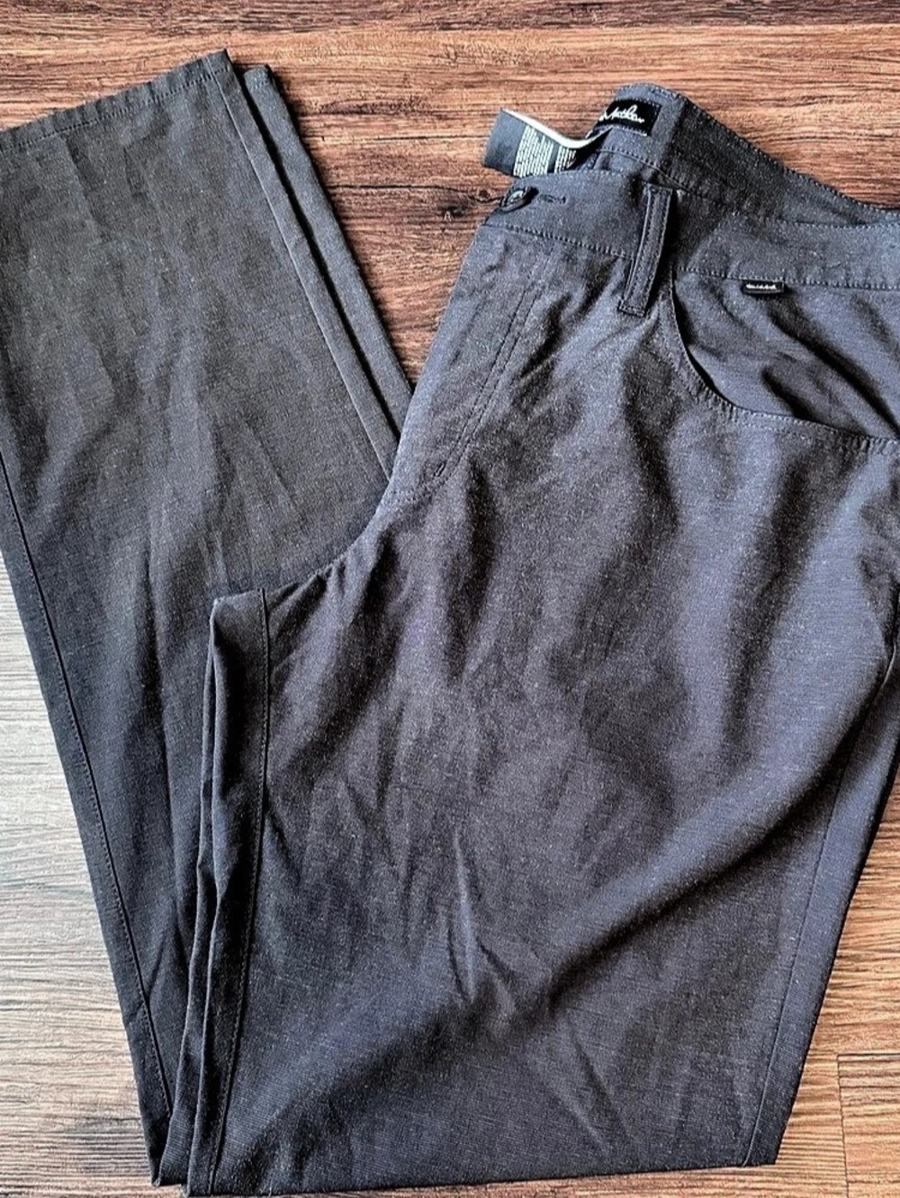 Travis Mathew Pants Men’s Open to Close Mens Tag 35 36x33 Black Performance Golf